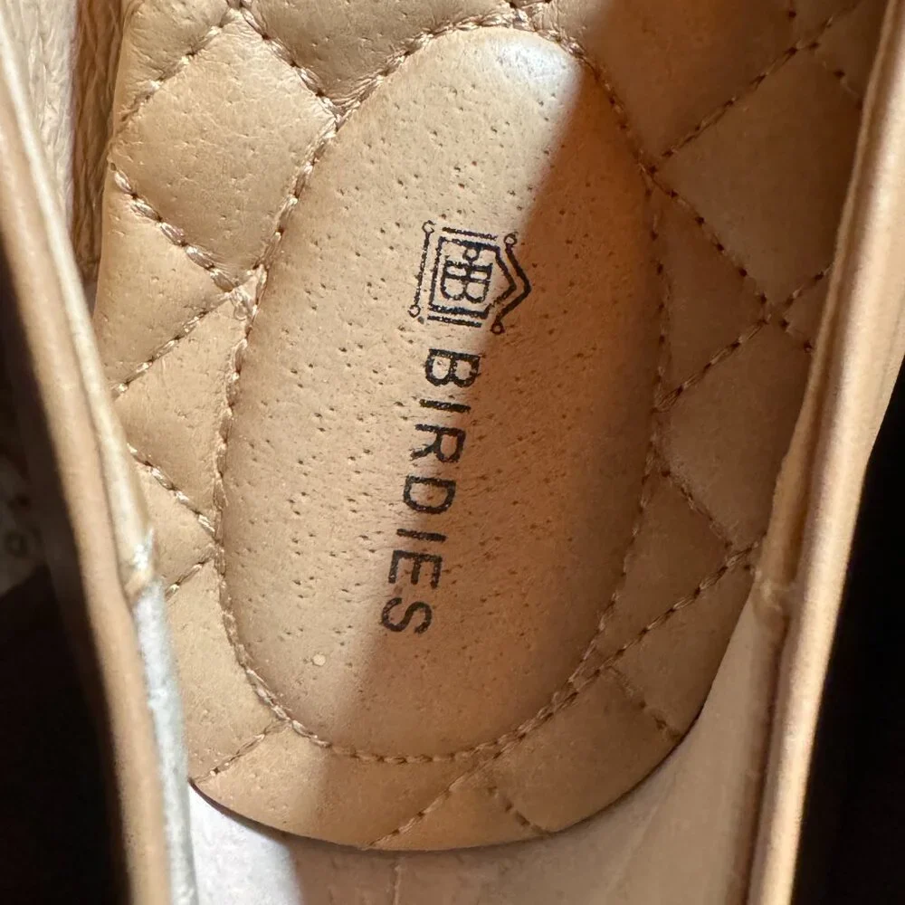 Birdies the starling leather flat 7.5 classic round toe